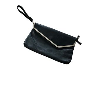 Charming Charlie Black Wristlet Clutch